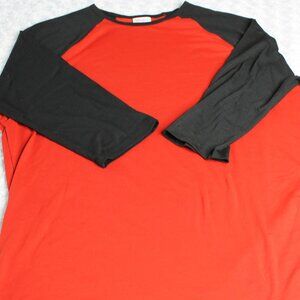 3XL Red and Black "Save the Last Dance" LuLaRoe Randy